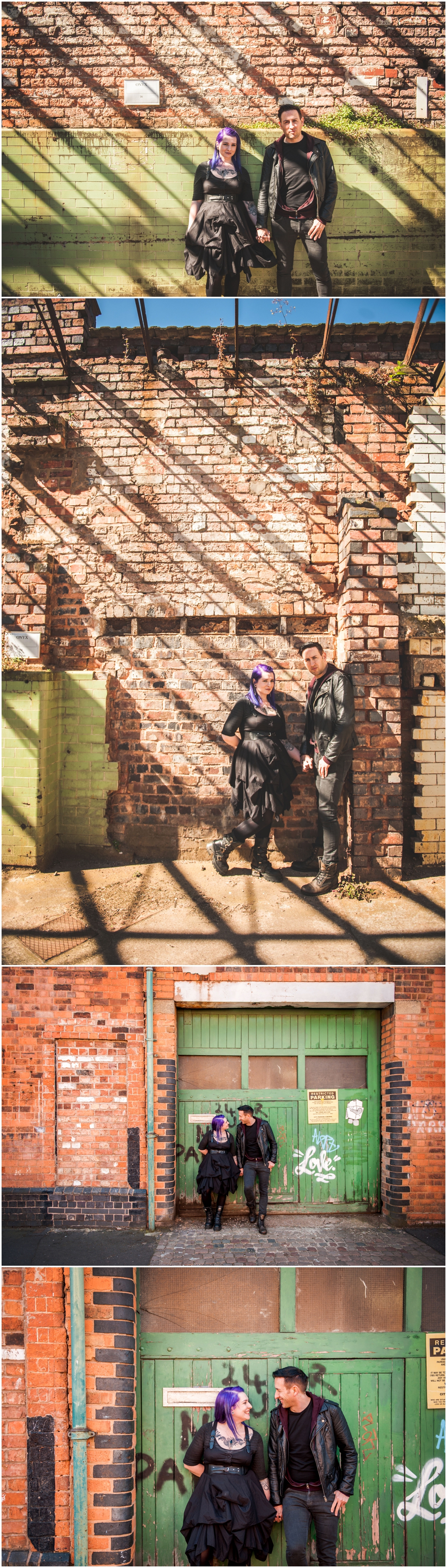 Digbeth, Engagaement shoot, wedding, wedding photography, the bond company, Lisa Carpenter Photography, photos