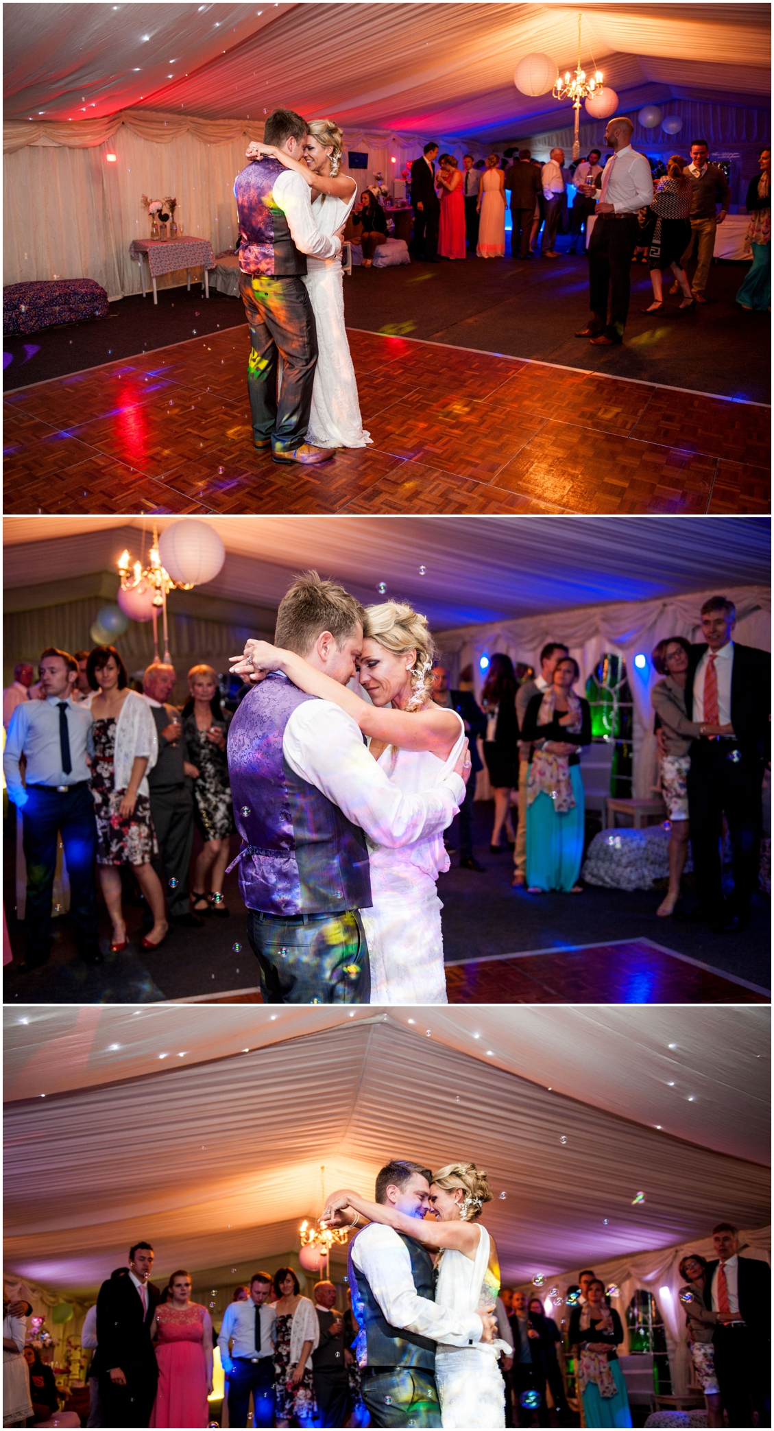 Laurie and Matt's DIY Wedding at their home on the farm with horses, sheep and three ceremonies, two dresses