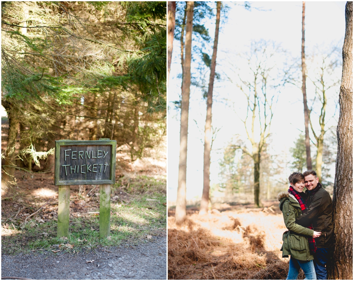 Cannock Chase Engagement Shoot, Lisa Carpenter Wedding Photography, photos