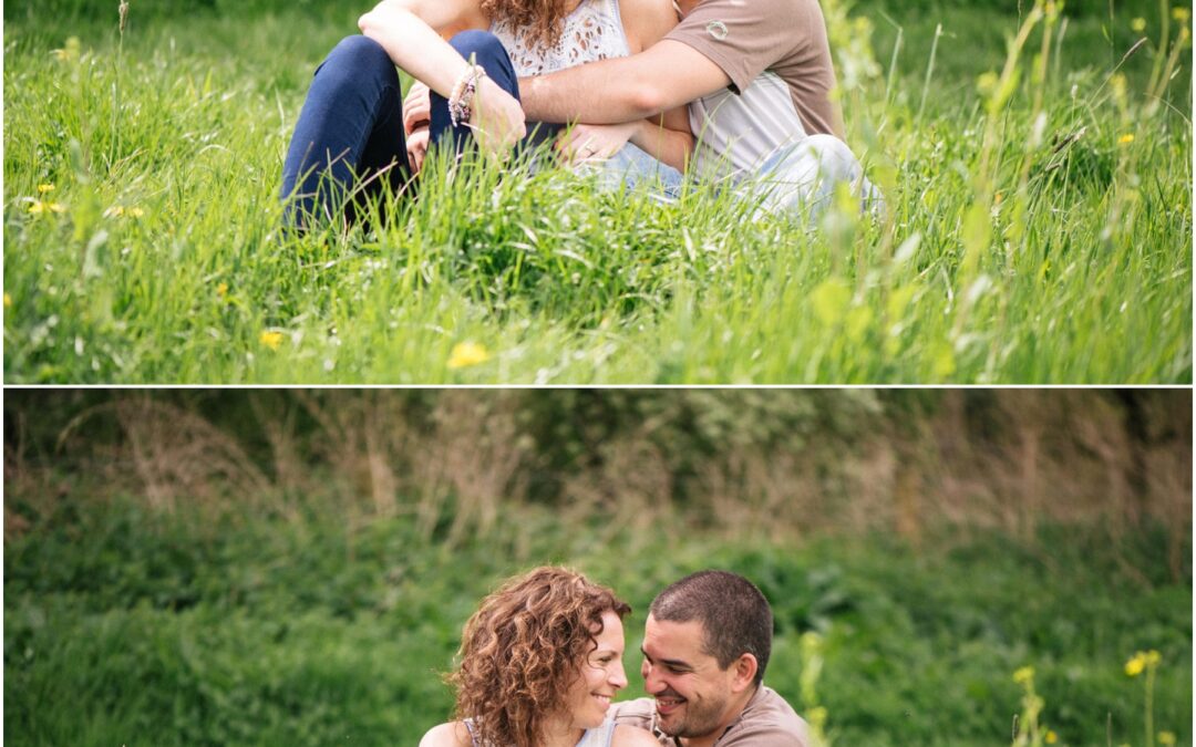 Laura and Neil – A Riverside Engagement Shoot in Worcester