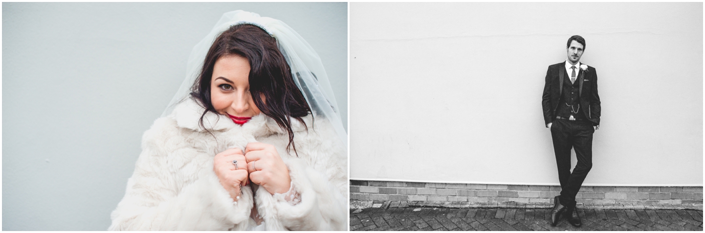 Old School House, Weeford, Winter Wedding Photography at Christmas time by Lisa Carpenter Photos