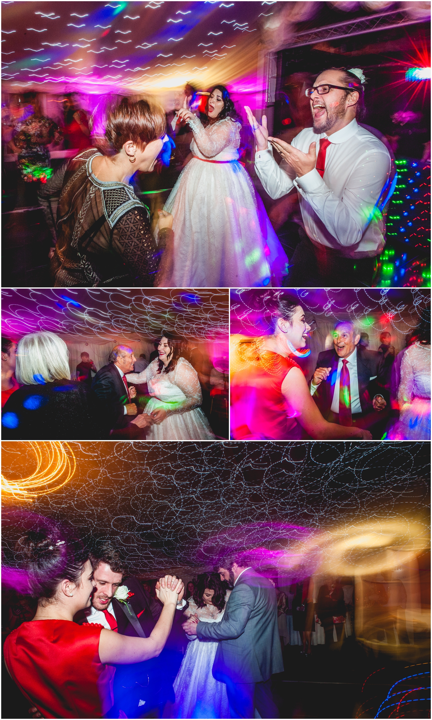 Old School House, Weeford, Winter Wedding Photography at Christmas time by Lisa Carpenter Photos, dancing, reception