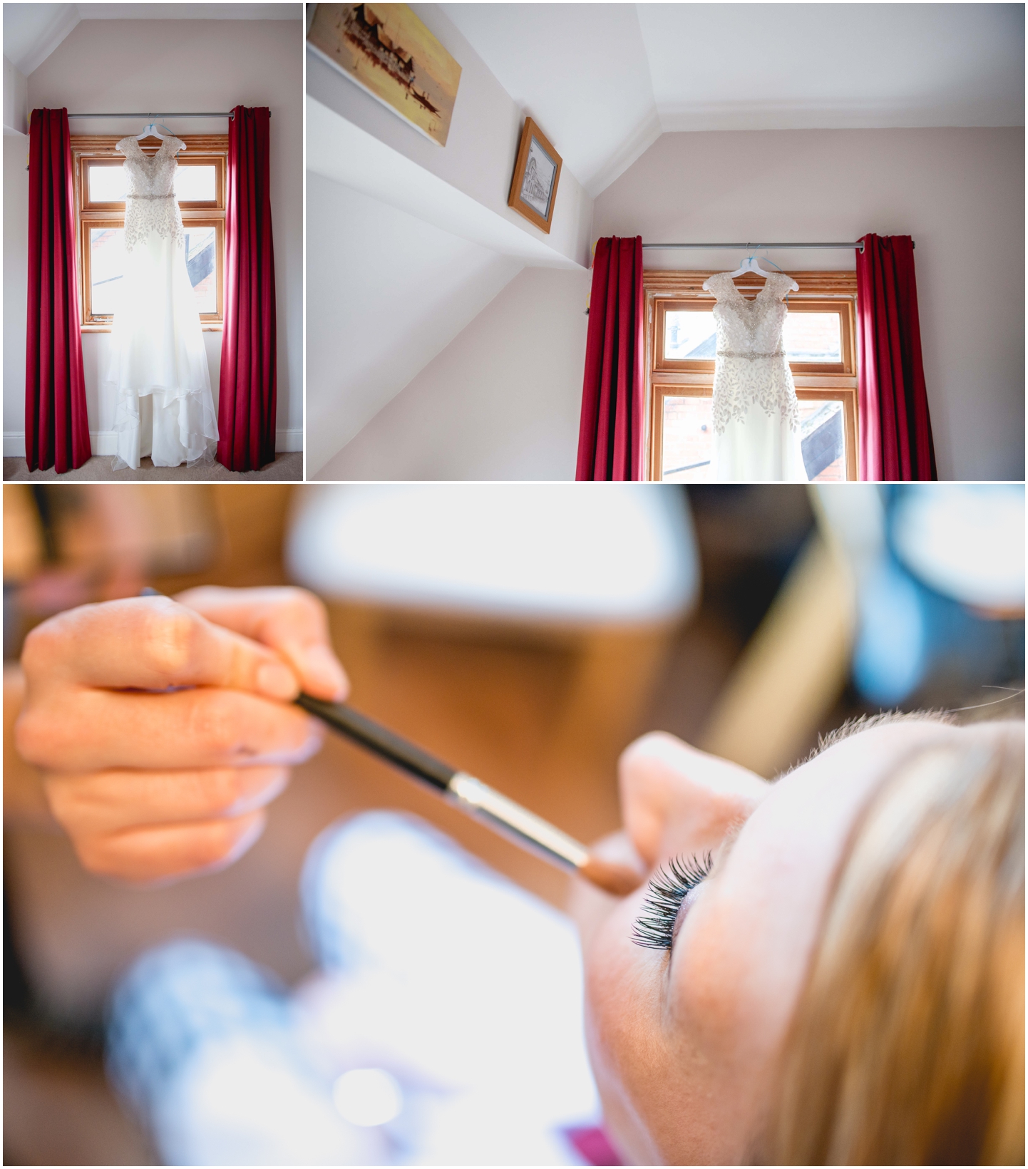 Pendrell Hall Wedding Photography by Lisa Carpenter Photography, West Midlands photographer, dress, bridal preparation