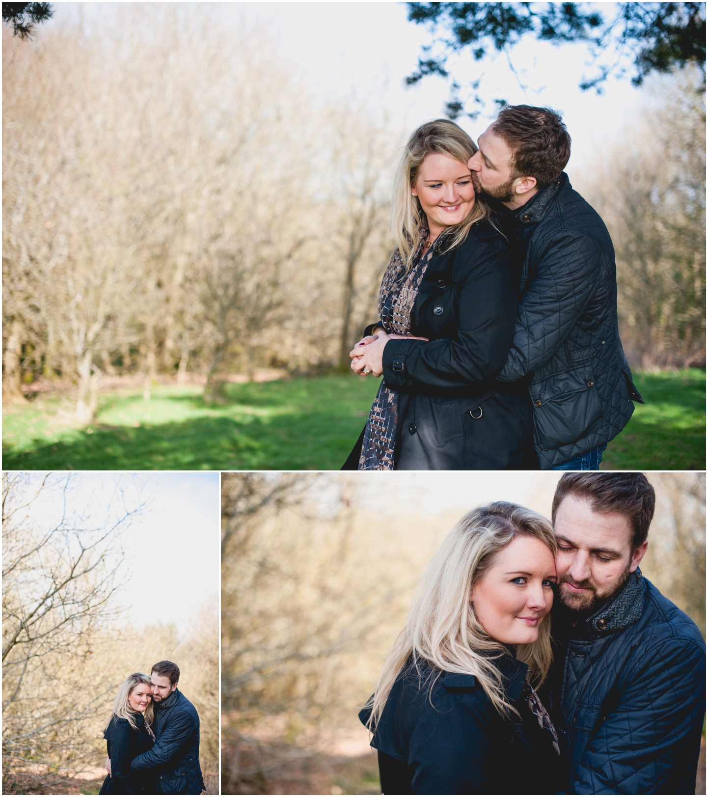 Rebecca and Neil's CLent Hills Engagement Shoot with West Midlands photographer Lisa Carpenter Photography