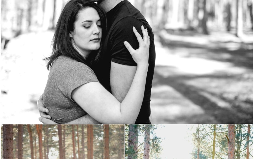 Charlotte and Gareth – Cannock Chase Engagement Shoot