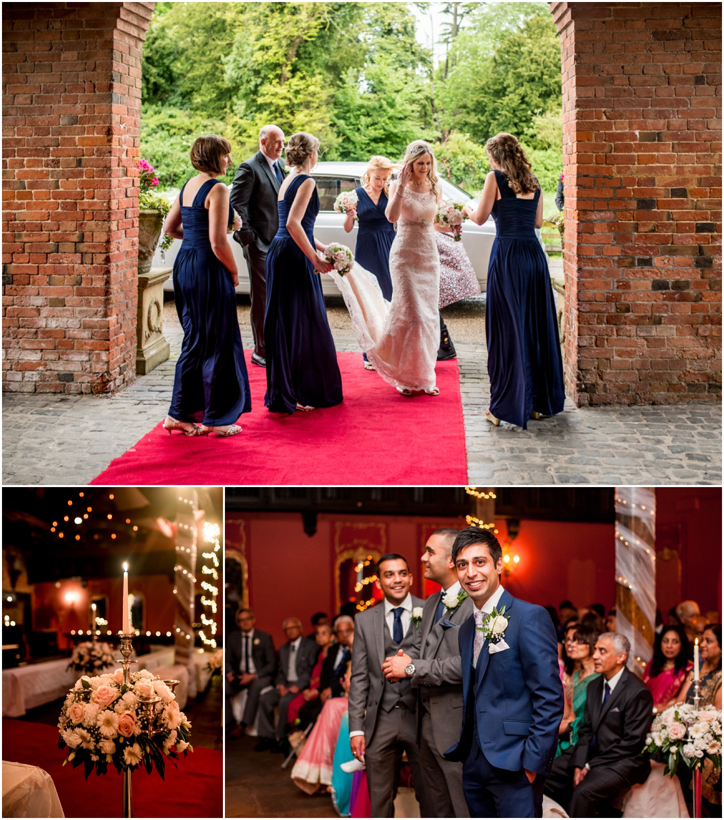 Katie and Pritesh at Coombe Abbey Wedding Venue, beautiful Civil and Hindu ceremony with ivory lace dress and sari by Lisa carpenter Photography, West Midlands and Birmingham based photographer