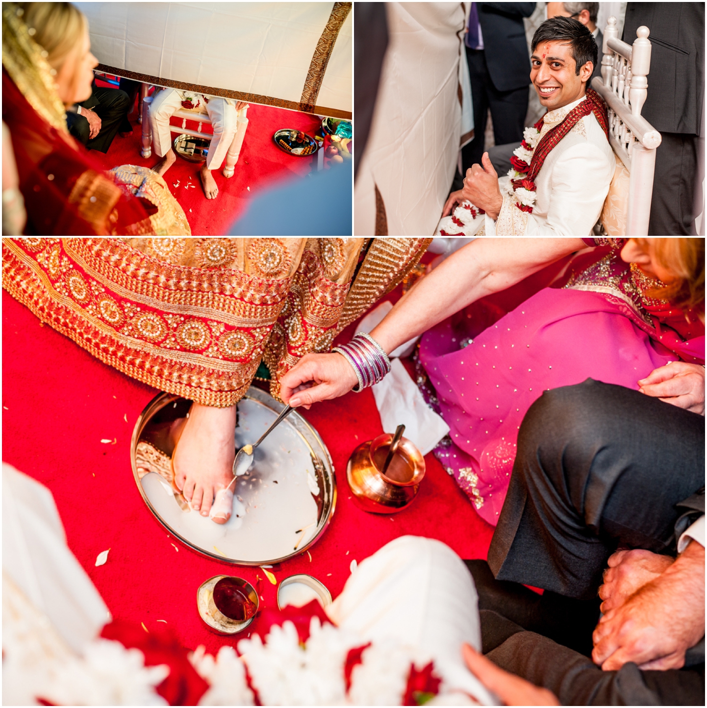Katie and Pritesh at Coombe Abbey Wedding Venue, beautiful Civil and Hindu ceremony with ivory lace dress and sari by Lisa carpenter Photography, West Midlands and Birmingham based photographer