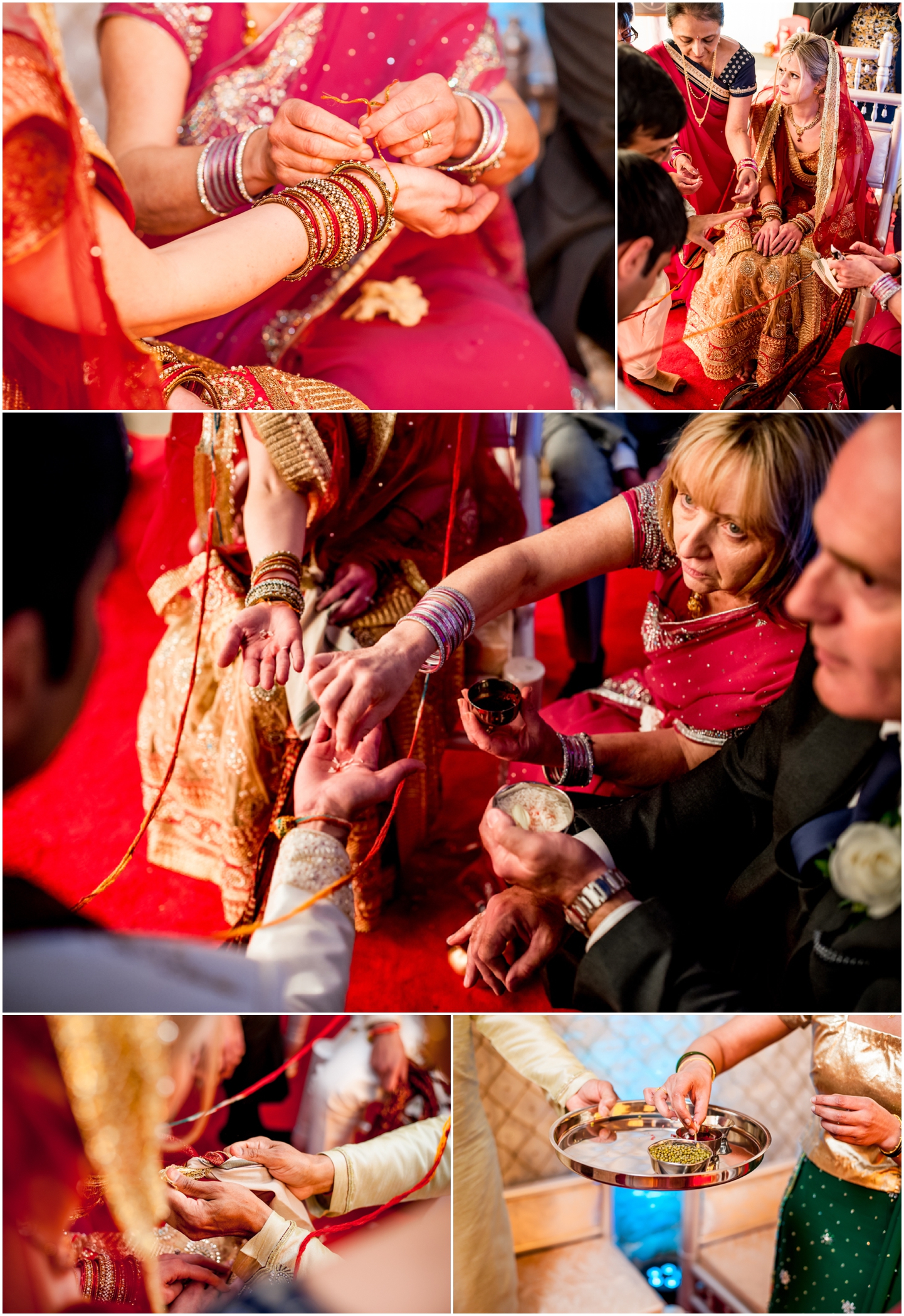 Katie and Pritesh at Coombe Abbey Wedding Venue, beautiful Civil and Hindu ceremony with ivory lace dress and sari by Lisa carpenter Photography, West Midlands and Birmingham based photographer
