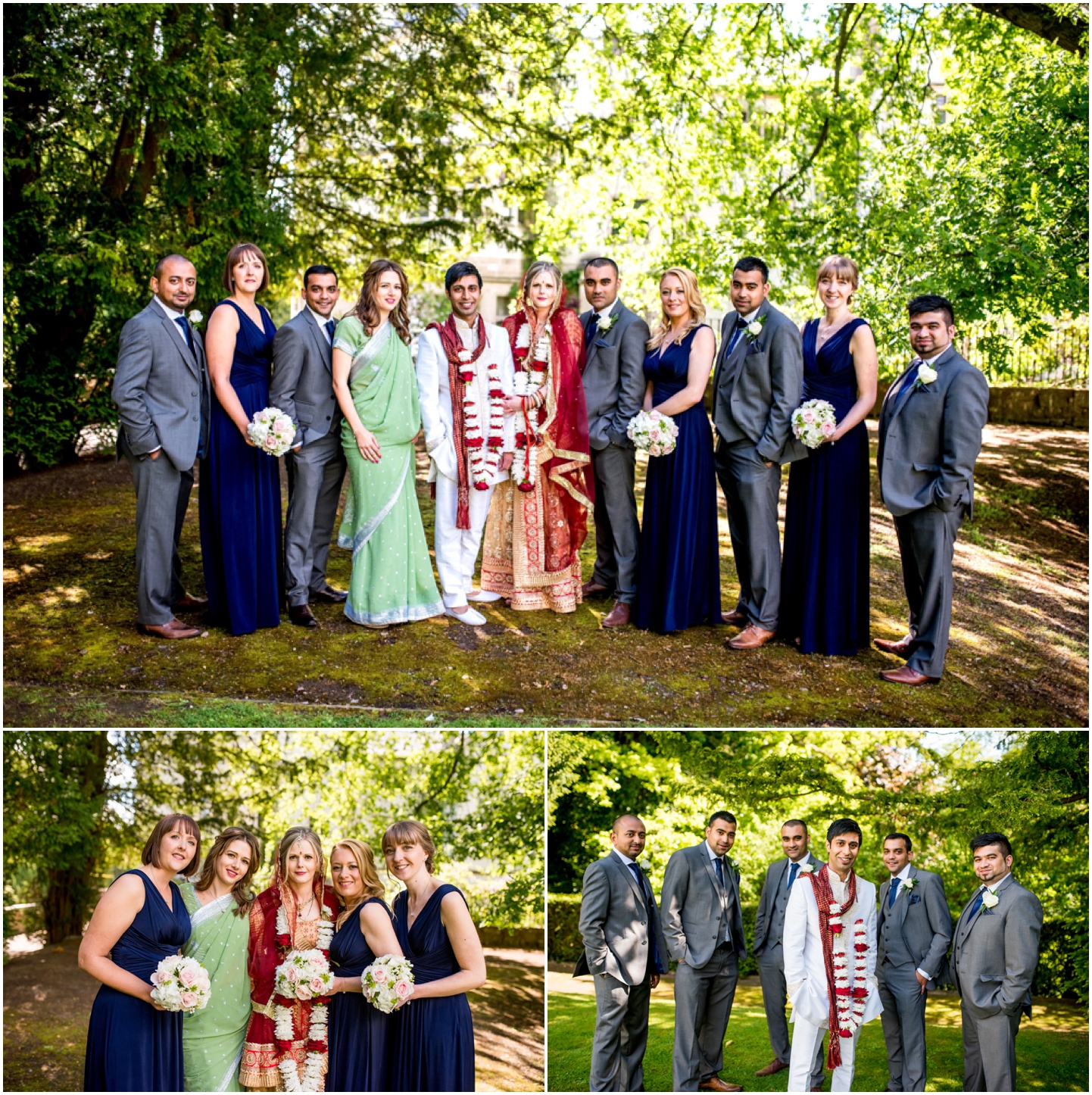 Katie and Pritesh at Coombe Abbey Wedding Venue, beautiful Civil and Hindu ceremony with ivory lace dress and sari by Lisa carpenter Photography, West Midlands and Birmingham based photographer