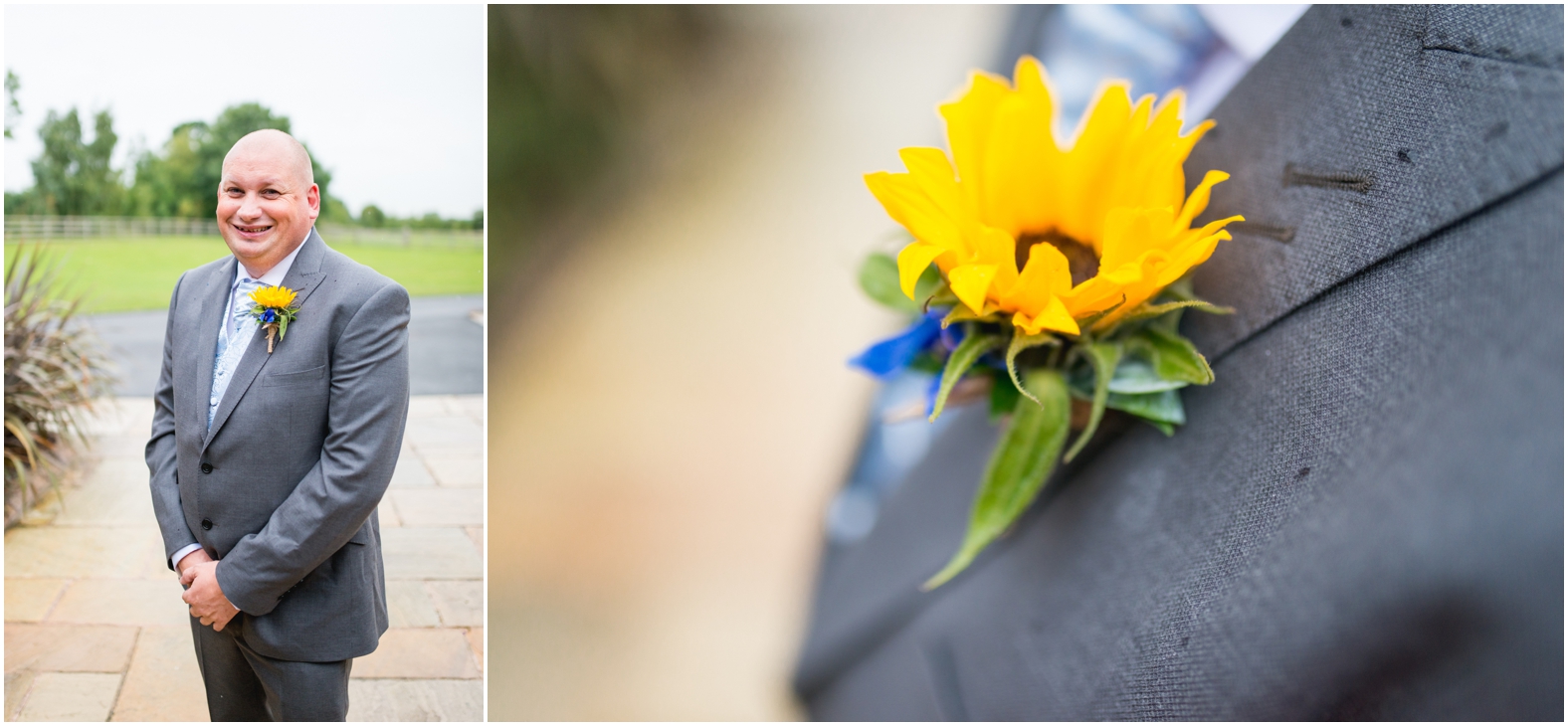 Mythe Barn Wedding with sunflower theme, photos by Lisa Carpenter Photography, West Midlands based photographer in Sutton Coldfield