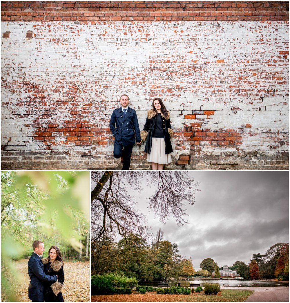 Laura and Nick - Engagement shoot in West Park, Wolverhampton ahead of their Pendrell Hall Wedding, photos by West Midlands and Birmingham based wedding photographer Lisa Carpenter Photography