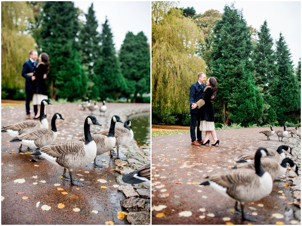 Laura and Nick - Engagement shoot in West Park, Wolverhampton ahead of their Pendrell Hall Wedding, photos by West Midlands and Birmingham based wedding photographer Lisa Carpenter Photography