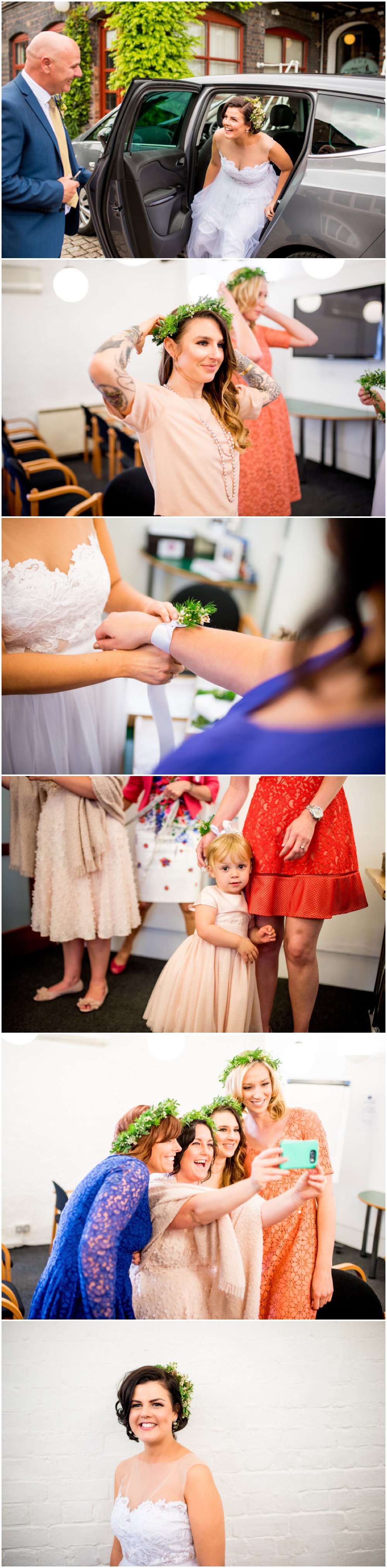 Matt and Della's alternative, relaxed wedding at The Bond Company, Digbeth, Birmingham by Lisa Carpenter Photography, West Midlands, Birmingham based wedding photographer.