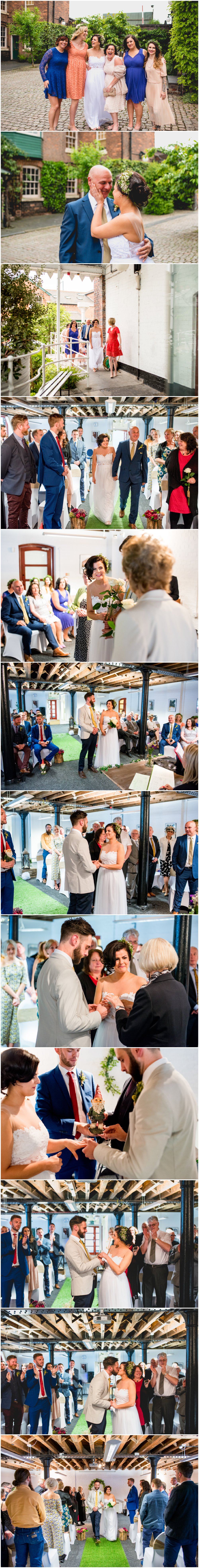 Matt and Della's alternative, relaxed wedding at The Bond Company, Digbeth, Birmingham by Lisa Carpenter Photography, West Midlands, Birmingham based wedding photographer.