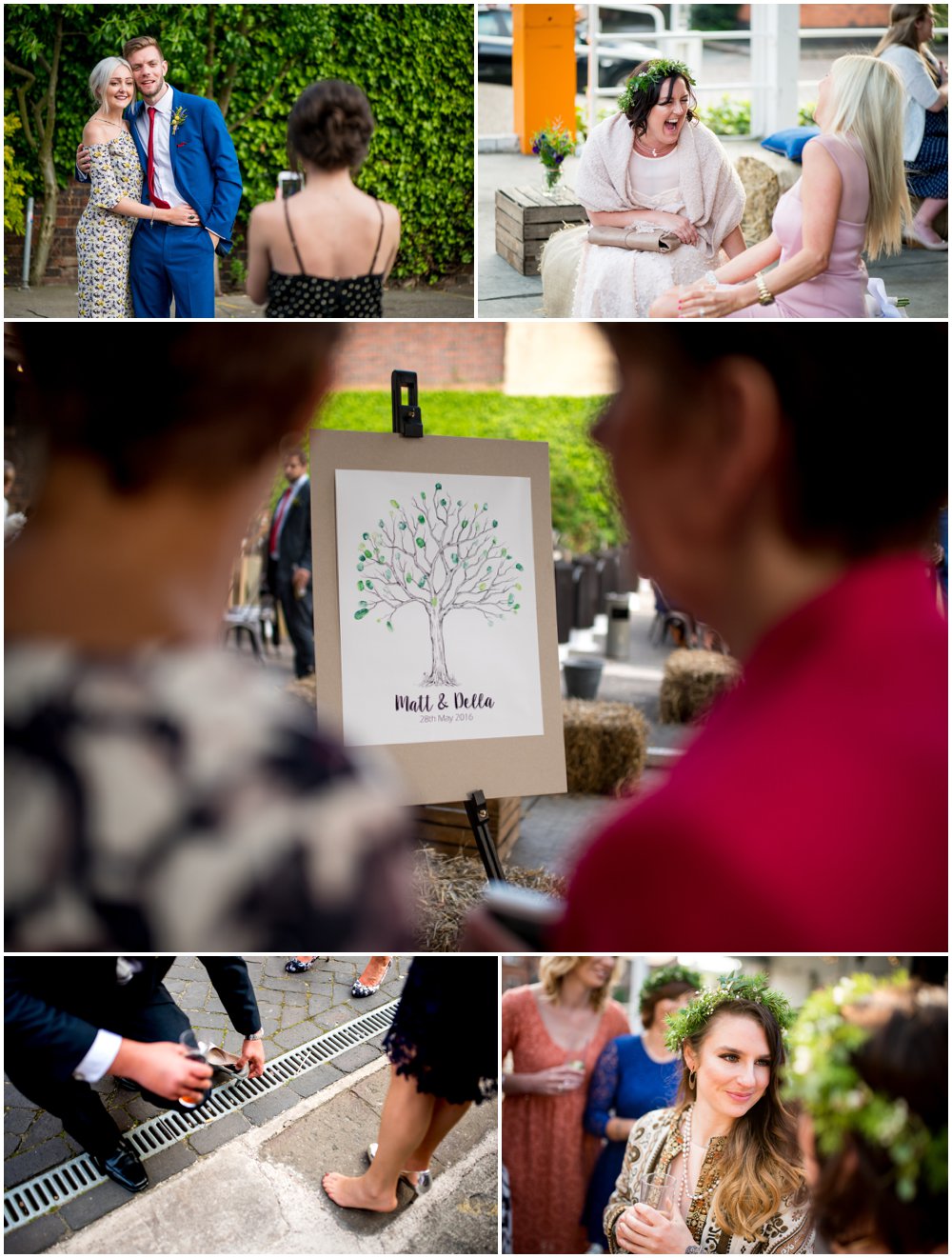 Matt and Della's alternative, relaxed wedding at The Bond Company, Digbeth, Birmingham by Lisa Carpenter Photography, West Midlands, Birmingham based wedding photographer.