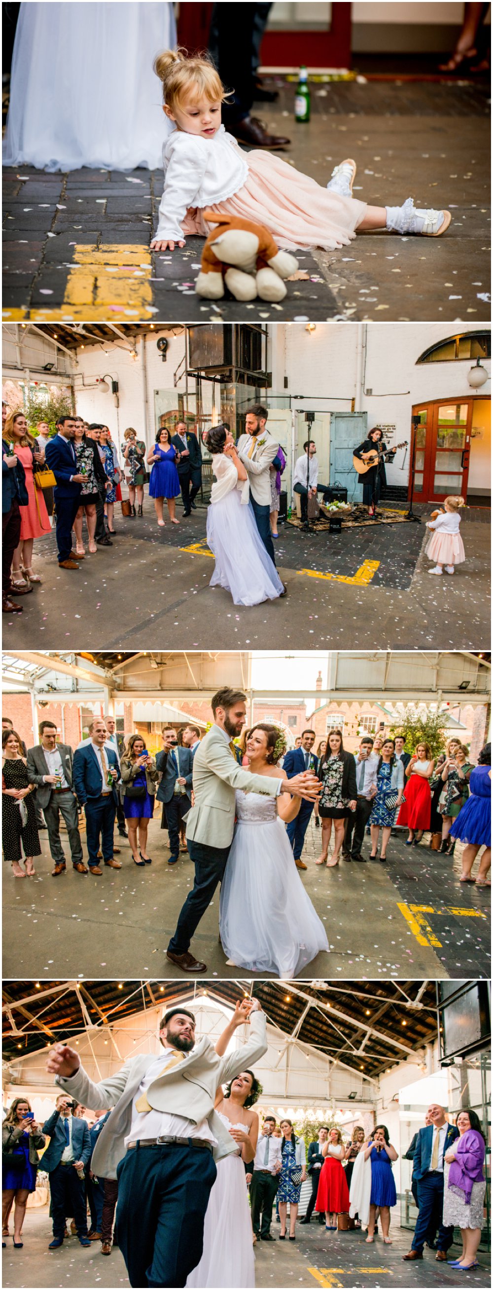 Matt and Della's alternative, relaxed wedding at The Bond Company, Digbeth, Birmingham by Lisa Carpenter Photography, West Midlands, Birmingham based wedding photographer.