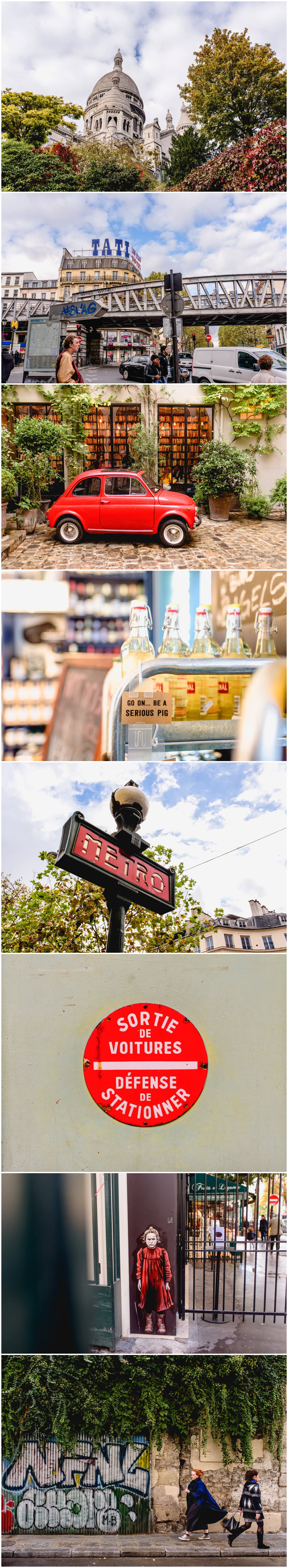 Paris street photography and travel photography by Lisa Carpenter Photography, West Midlands Wedding photographer, personal photo journal for ten year wedding anniversary celebrations