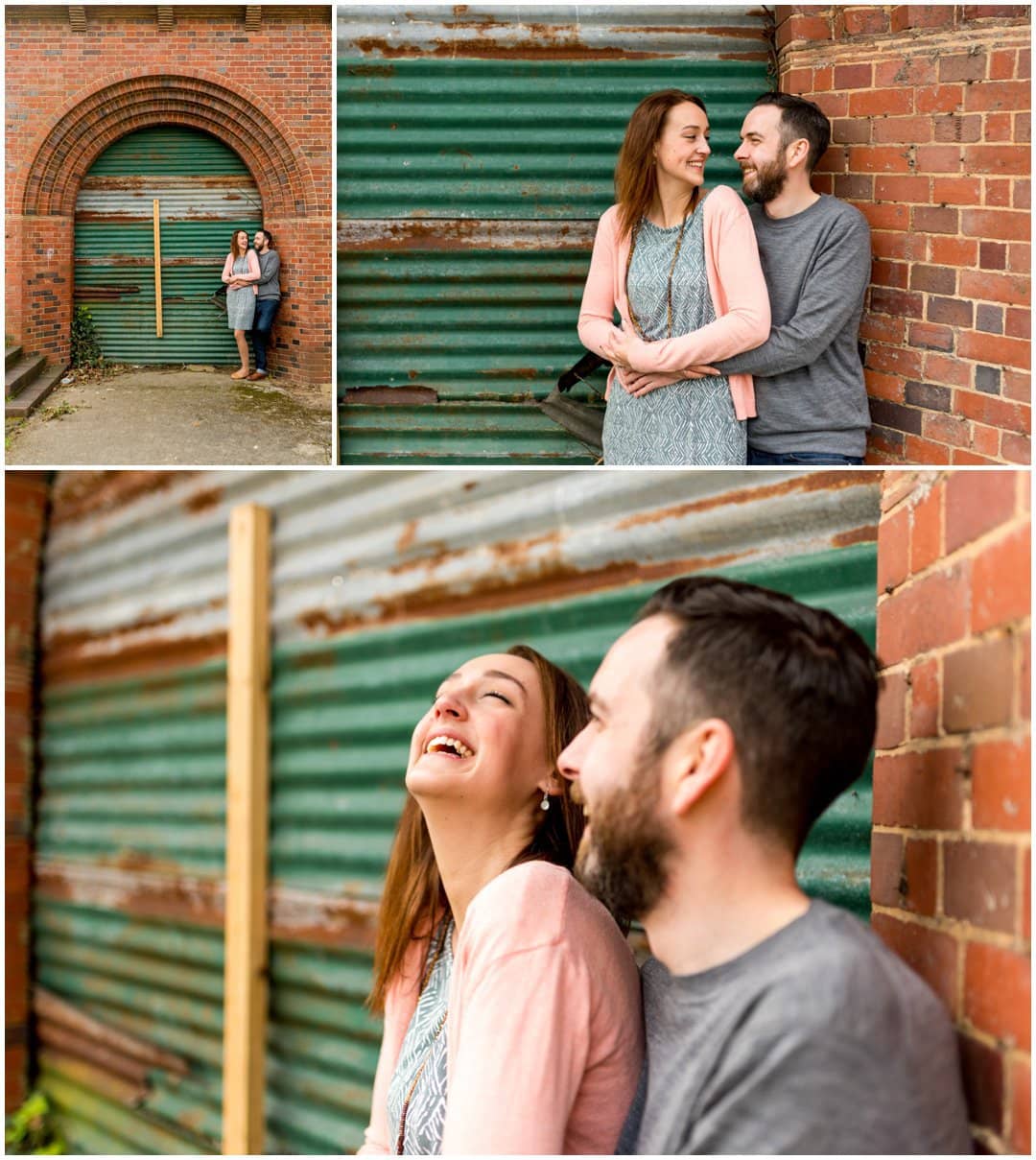 Helen and Dan's natural, fun engagement session in Bourneville, Birmingham by Lisa Carpenter Photography, West Midlands and Birmingham Wedding Photographer