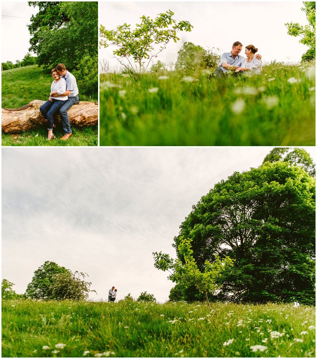Sarah and Jason's Summertime engagement shoot in Sutton Park, Sutton Coldfield, by West Midlands Wedding Photographer Lisa Carpenter Photography ahead of their summer wedding at Nuthurst Grange
