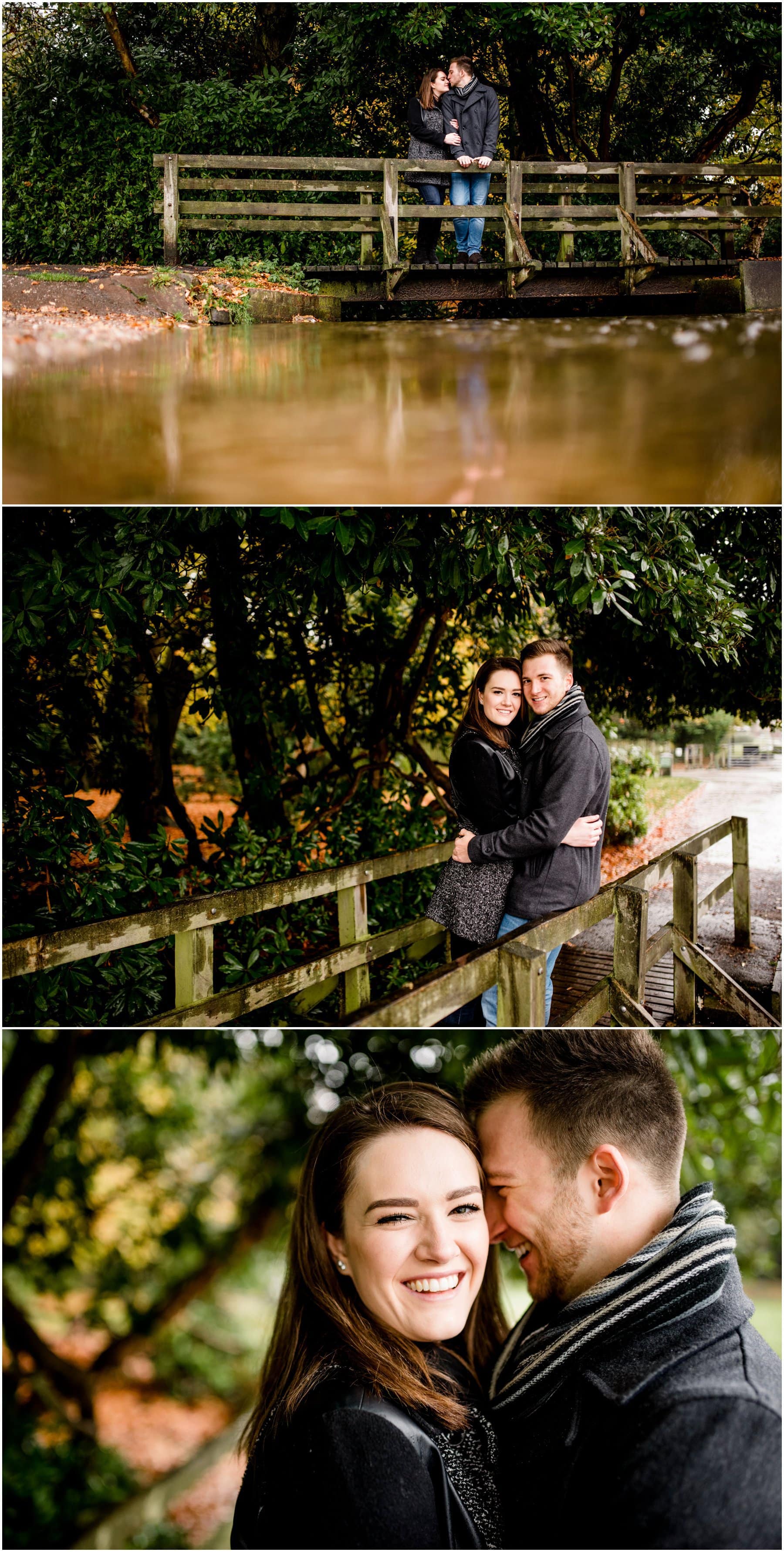 Sutton Coldfield Engagement Session with Lauren and Damien ahead of their wedding at Goldstone Hall, Market Drayton, photos by West Midlands Wedding Photographer Lisa Carpenter Photography.