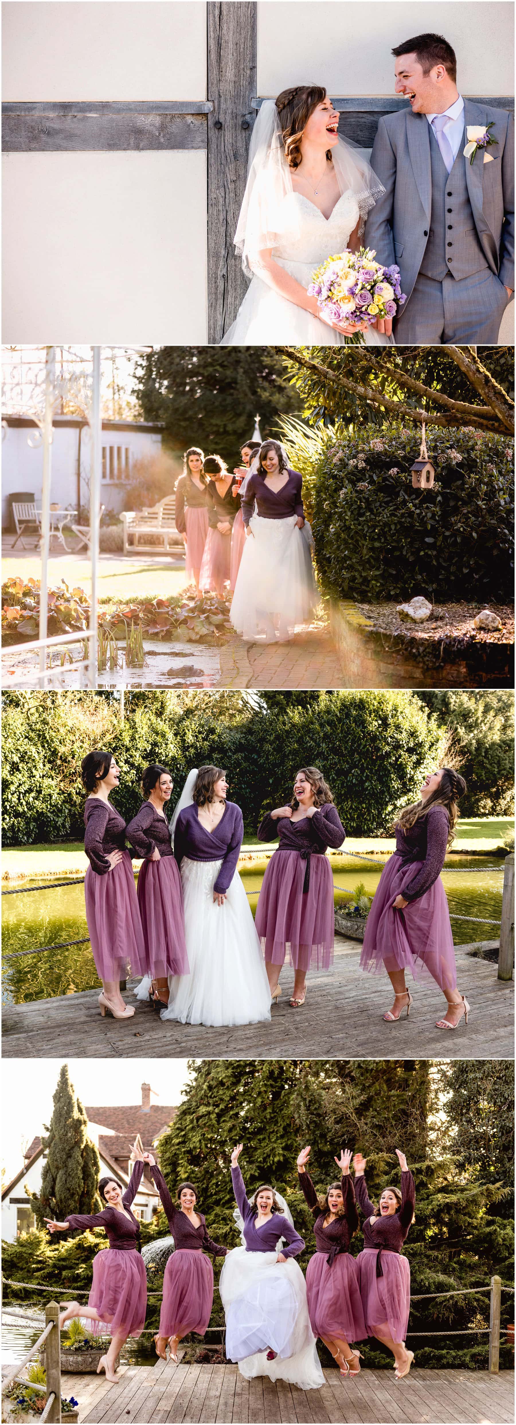 Redhouse Barn wedding portraits