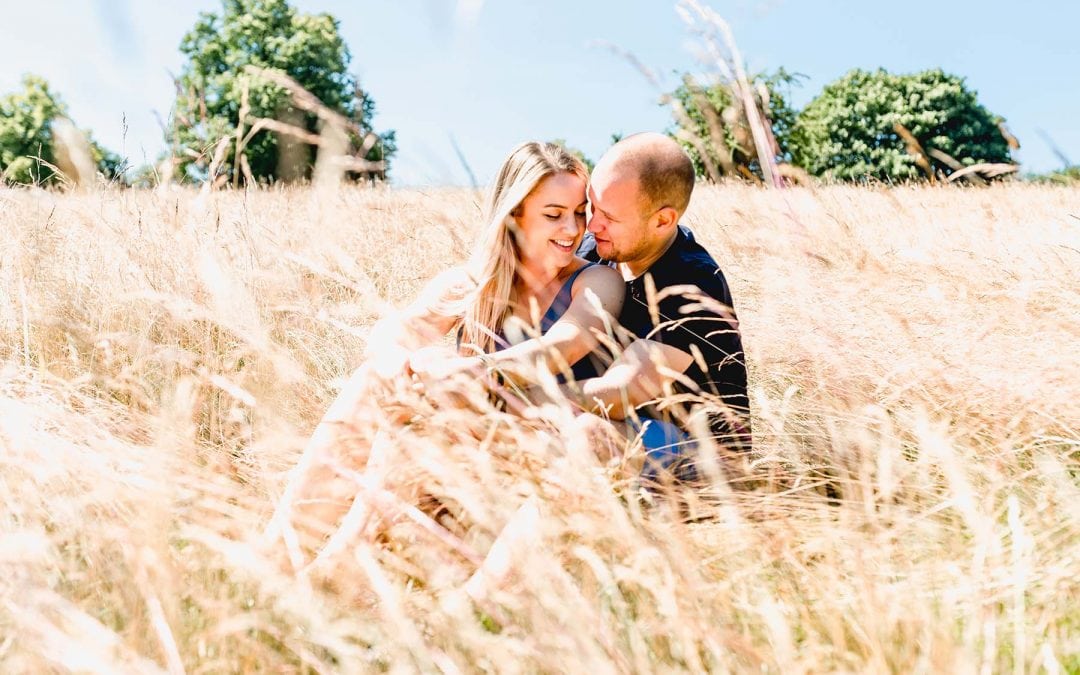 Sutton Park Engagement Shoot with Sadie and James