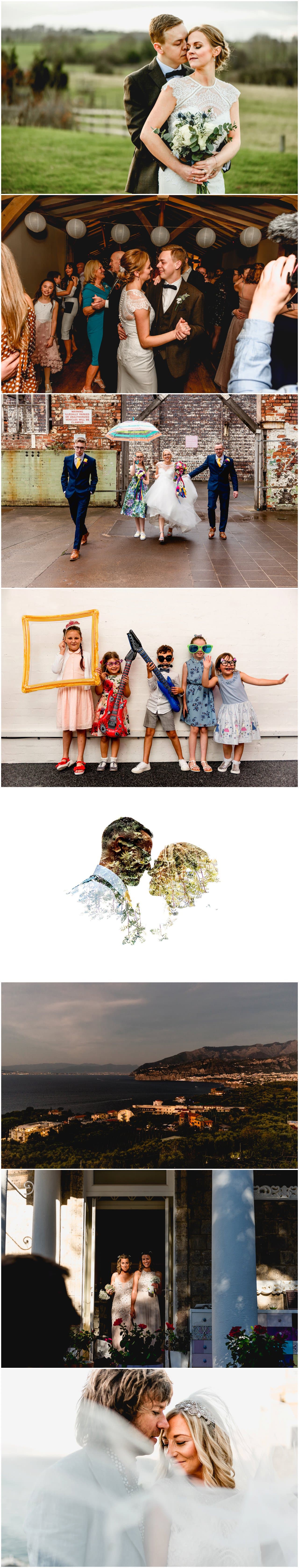 Lisa Carpenter Photography 2018 Year in Review, a selection of photographs from cool, fun weddings last year