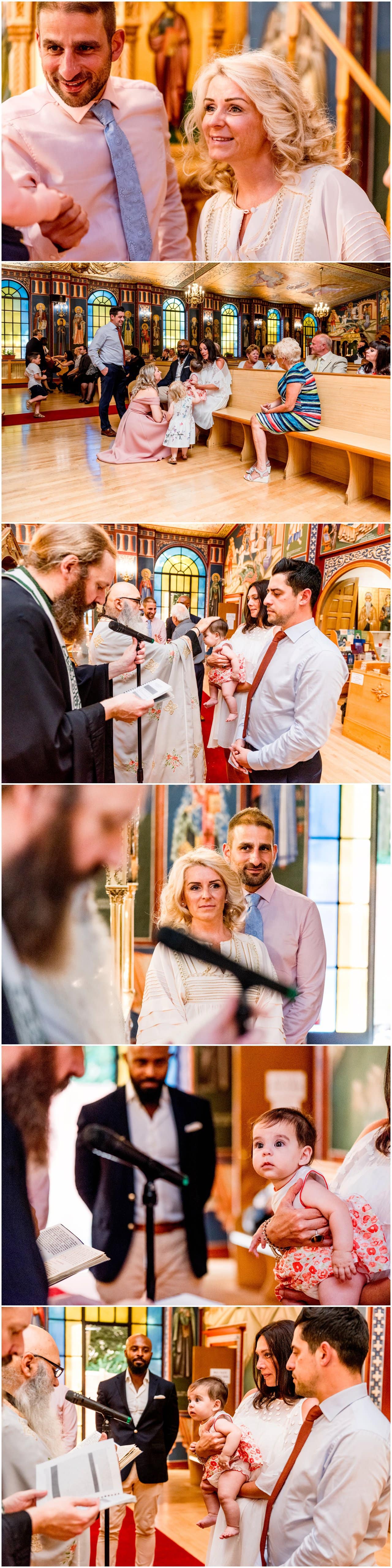 Greek Orthodox Christening with party at The Belfry and ceremony at St Luke's in Erdington