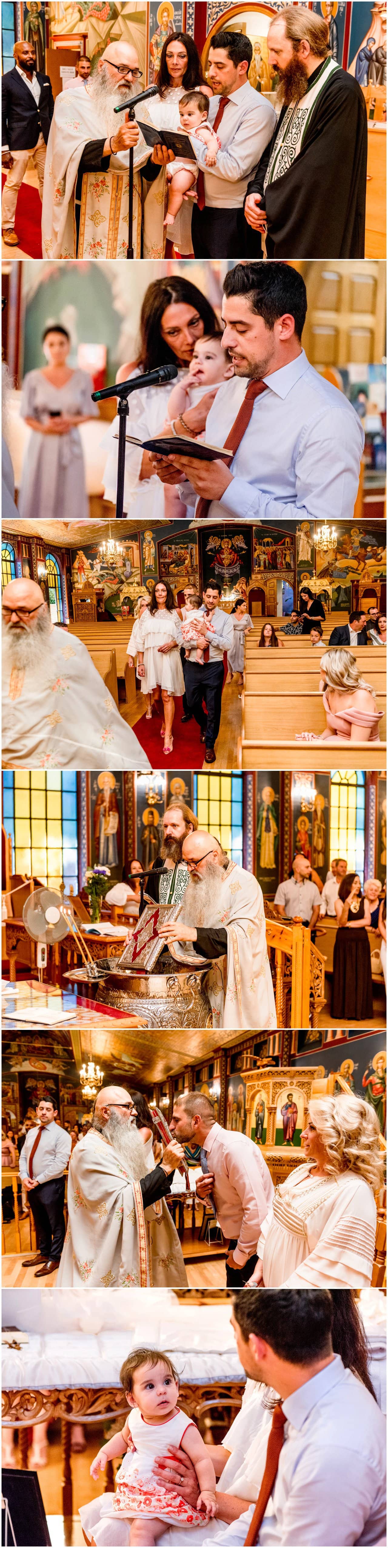 Greek Orthodox Christening with party at The Belfry and ceremony at St Luke's in Erdington