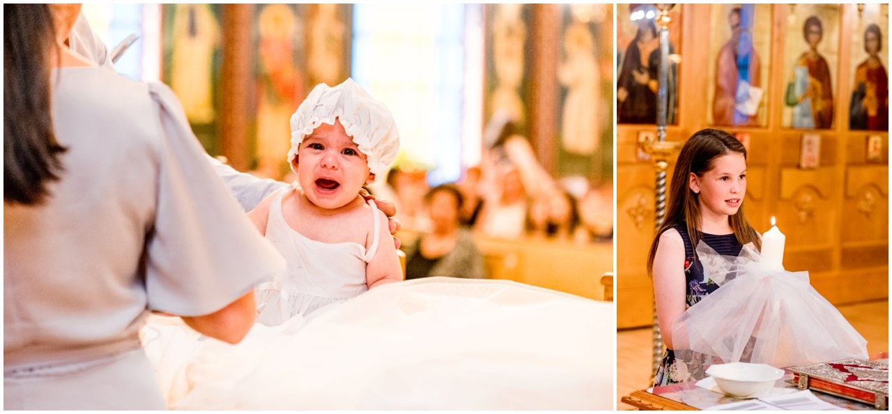 Greek Belfry Christening with party at The Belfry and ceremony at St Luke's in Erdington