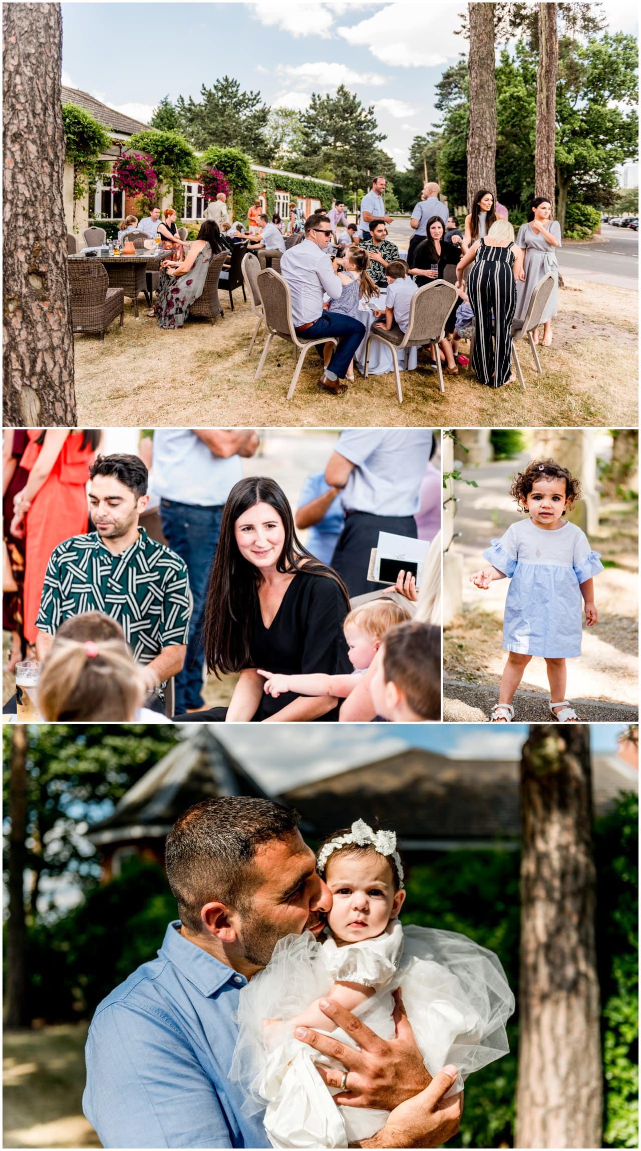 Greek Orthodox Christening with party at The Belfry and ceremony at St Luke's in Erdington