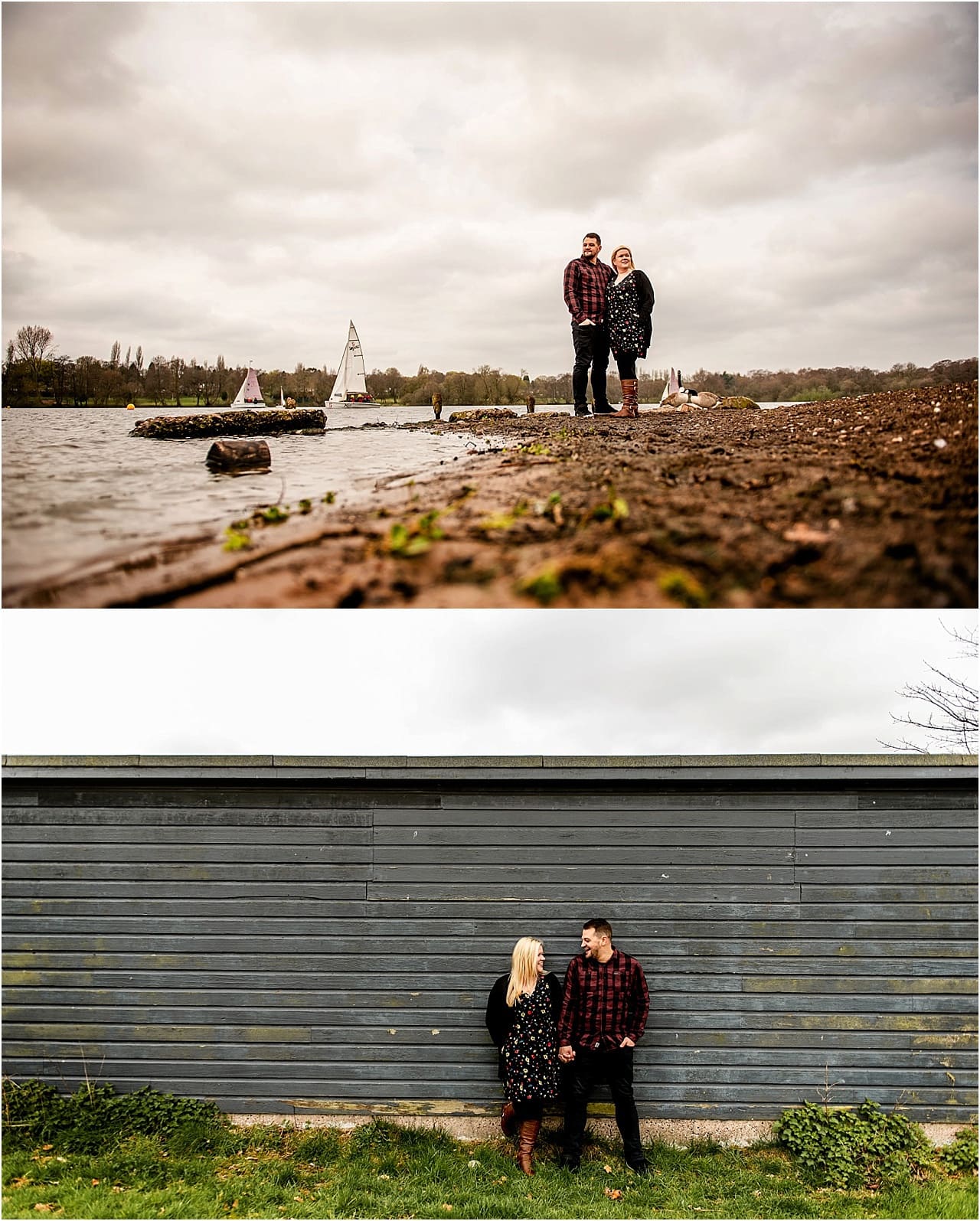 Engagement Shoot in Sutton Park with Ellen and Scott ahead of their wedding at Fairlawns Hotel in Aldridge. Photos by Lisa Carpenter Photography, Sutton Coldfield and West Midlands Wedding photographer, shooting cool, quirky, fun wedding photos.