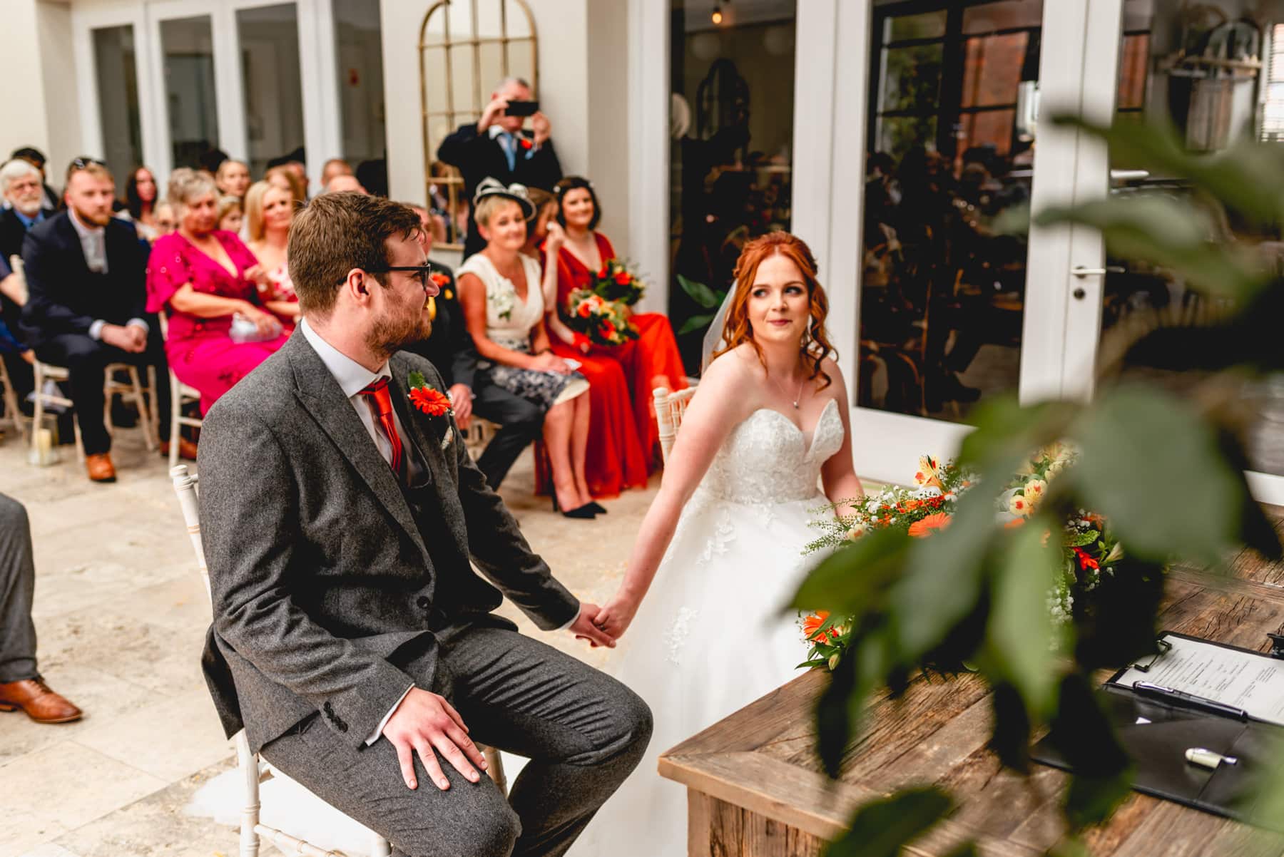 Wedding Ceremony at Fazeley Studios as part of Digbeth Weddings